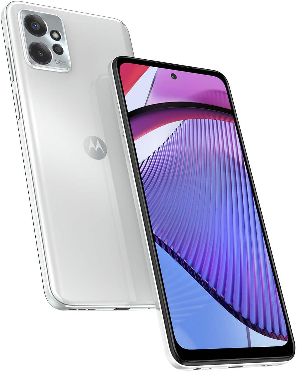 Alt View 16. Motorola - Moto G Power 5G 2023 256GB (Unlocked) - Bright White.