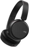 JVC - Wireless Deep Bass On-Ear Headphones - Black - Front_Zoom