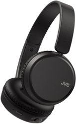 JVC - Lightweight Wireless Headphones - Black - Front_Zoom