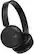 Left. JVC - Wireless Deep Bass On-Ear Headphones - Black.