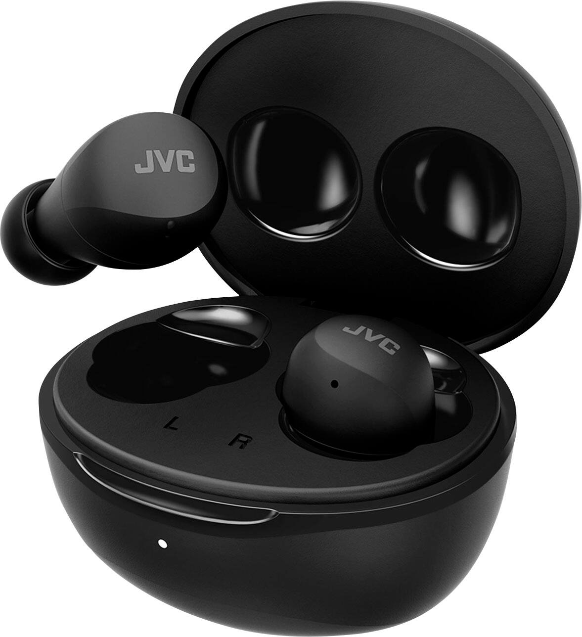 Alt View 12. JVC - True Wireless Headphones - Black.