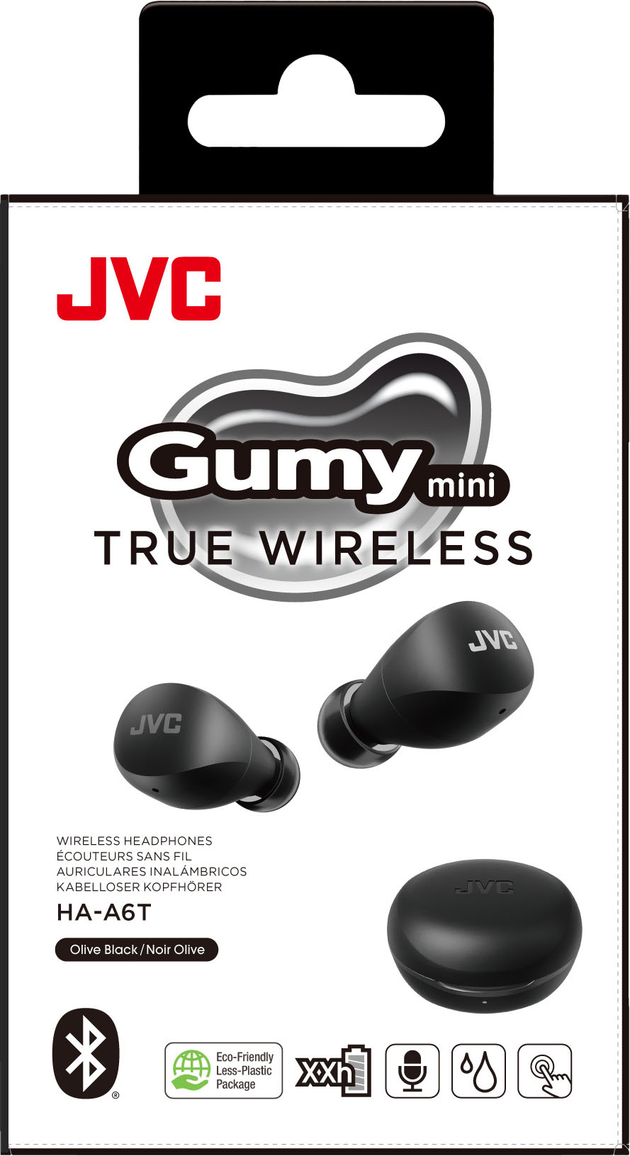 JVC True Wireless Noise Canceling Headphones Black HAA30TB - Best Buy