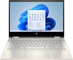 HP - Pavilion 2-in-1 14" Full HD Touch-Screen Laptop - Intel Core i5 - 8GB Memory - 256GB SSD - Warm Gold - Front_Zoom