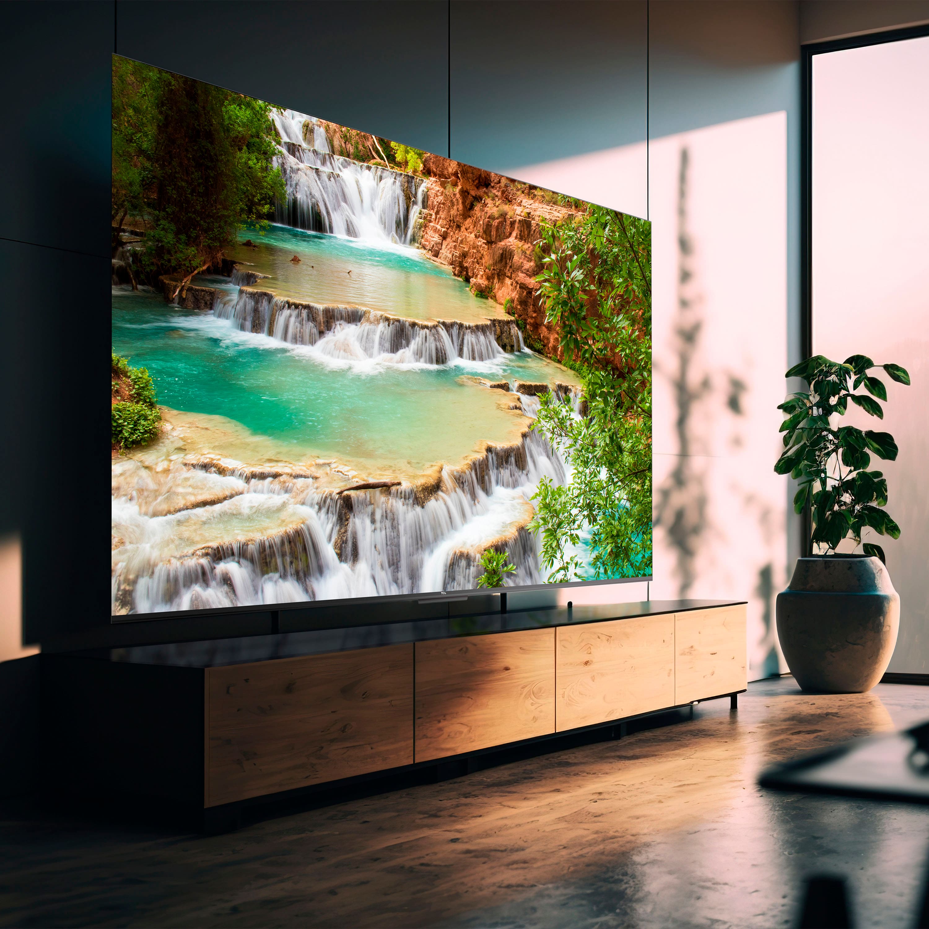 Alt View 16. TCL - 50" Class S4 S-Class 4K UHD HDR LED Smart TV with Google TV - Black.