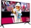 Angle. TCL - 32" Class S3 S-Class LED Full HD Smart TV with Google TV - Black.
