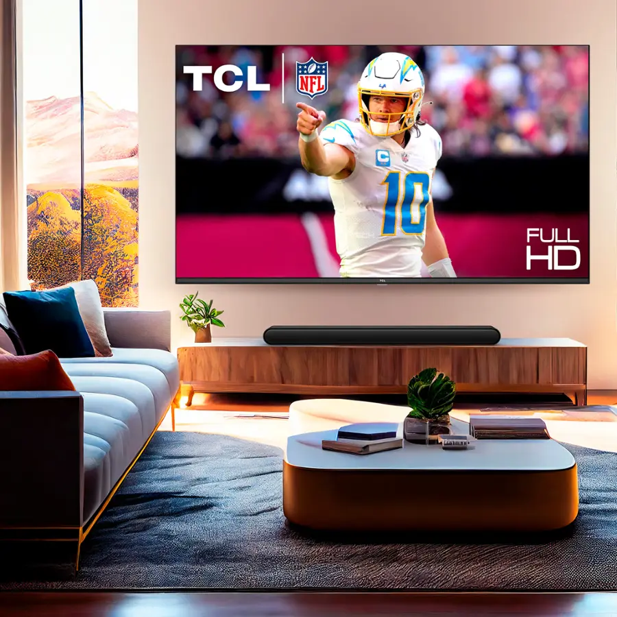 Alt View 14. TCL - 32" Class S3 S-Class LED Full HD Smart TV with Google TV - Black.