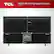 The image features a TCL VESA Mounting Specifications display, which is a flat screen TV. The TV measures 75 inches diagonally, with a width of 684mm and a height of 684mm. The VESA Hole Pattern is 300mm x 300mm, and the mounting bracket width is 88mm. The image provides a clear view of the TV's dimensions and mounting specifications, making it easy for users to understand the requirements for mounting the TV on a wall.