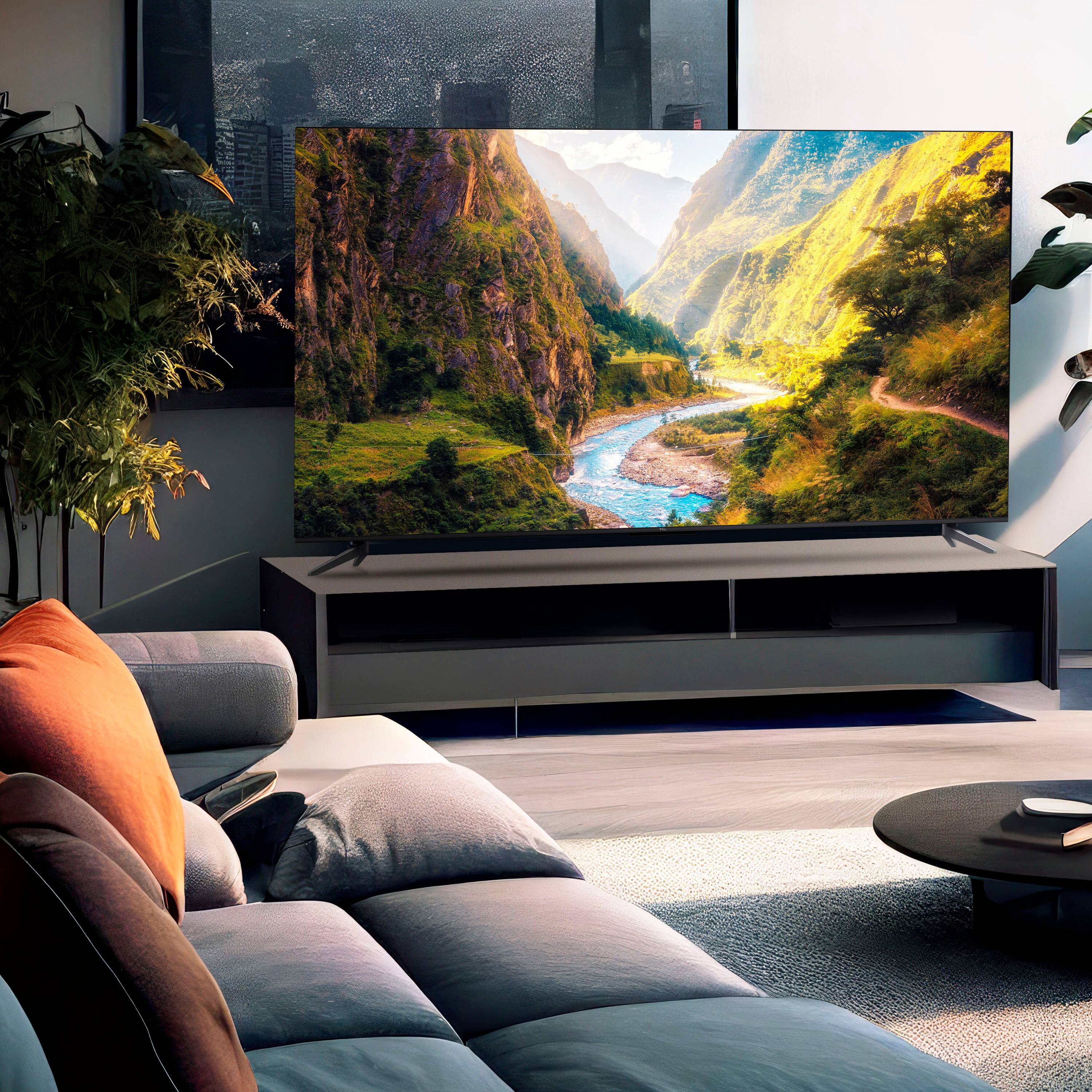 Alt View 15. TCL - 85" Class Q6 Q-Class 4K QLED HDR Smart TV with Google TV - Black.