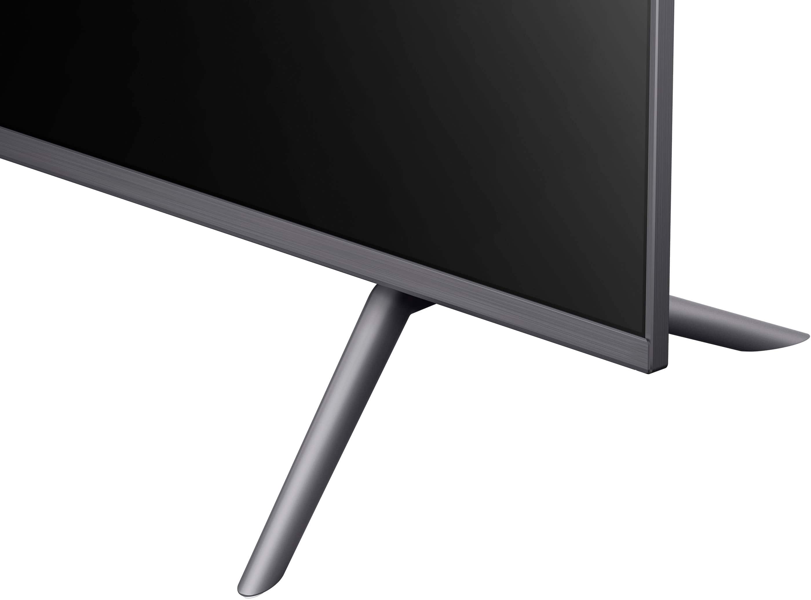 Alt View 3. TCL - 85" Class Q6 Q-Class 4K QLED HDR Smart TV with Google TV - Black.