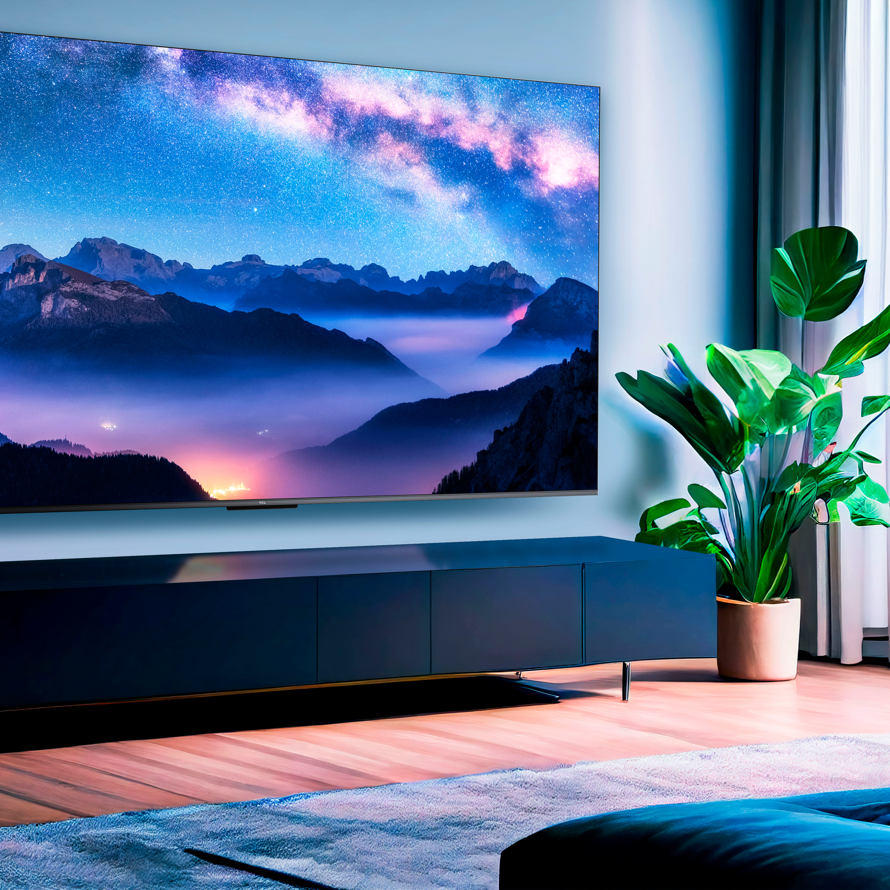 Best 55 4K UHD Smart QLED TV - TCL 55T6G 2023 - HDR10+, Dolby Vision &  Atmos, 120Hz