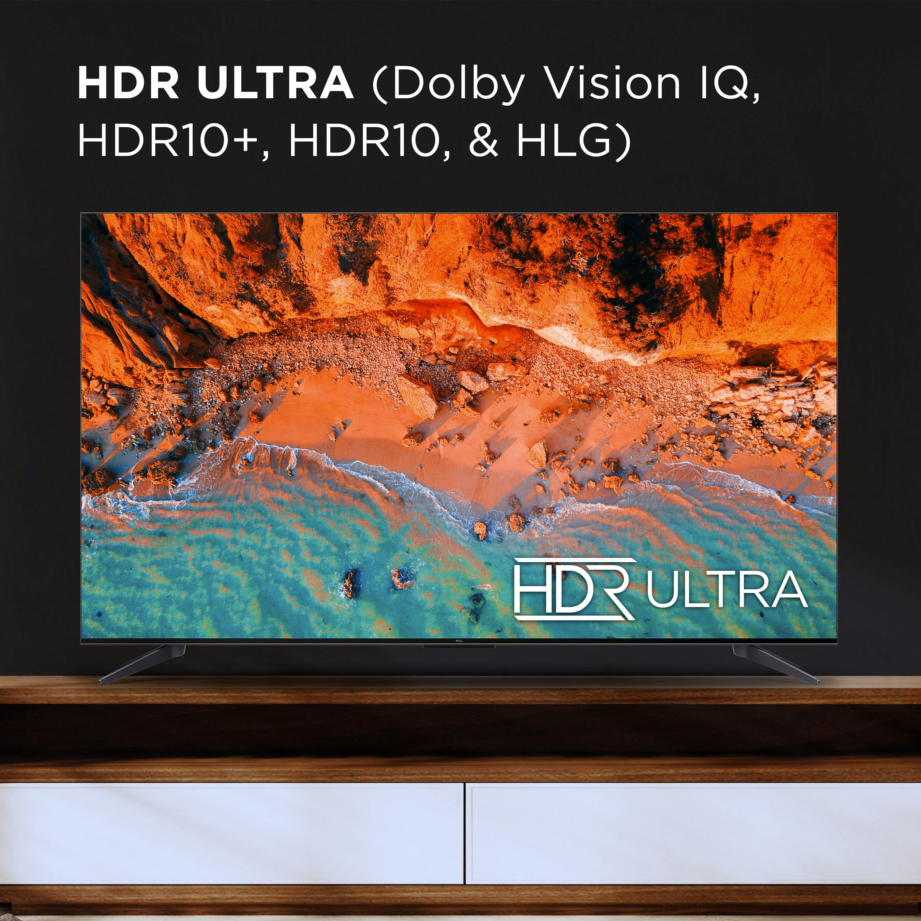 TCL 55" Class Q7 Series QLED 4K UHD Smart TV with Google TV (2023) gallery view
