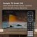 Google TV Smart OS with Hands-Free Voice Control and Backlit Voice Remote find action movies OK  VOL CH + TV Plus 123 ... TCL HOME NETFLIX prime video TCL YouTube CHANNEL tv plutoo