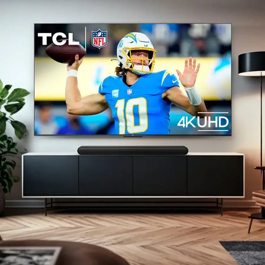 Alt View 14. TCL - 65" Class S4 S-Class 4K UHD HDR LED Smart TV with Google TV - Black.