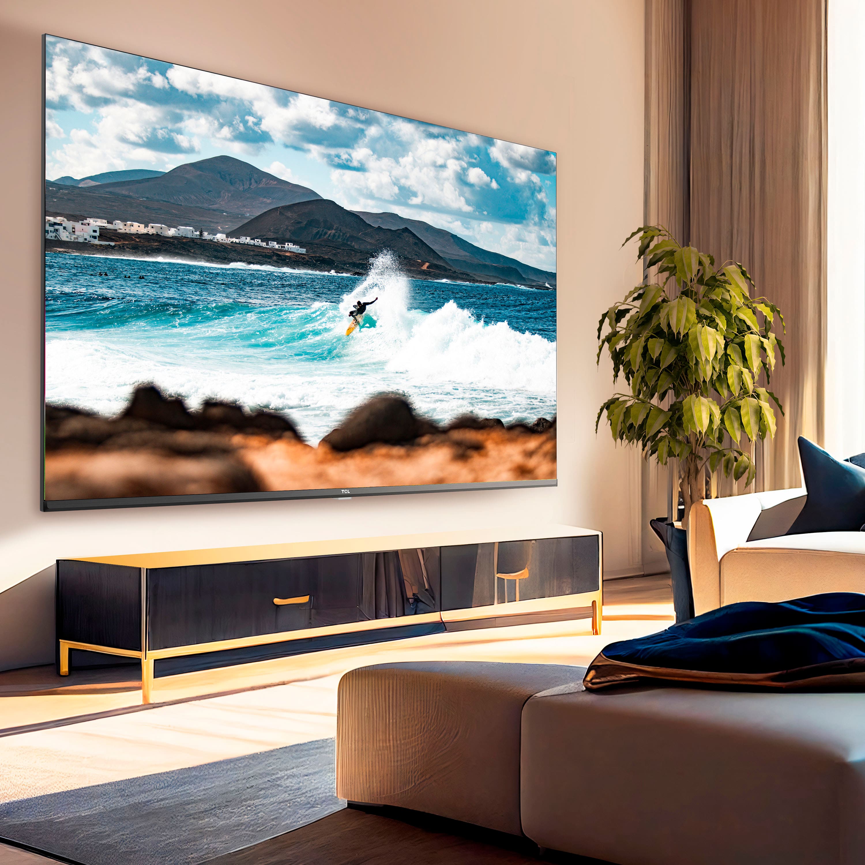 Alt View 16. TCL - 43" Class S3 S-Class LED Full HD Smart TV with Google TV - Black.