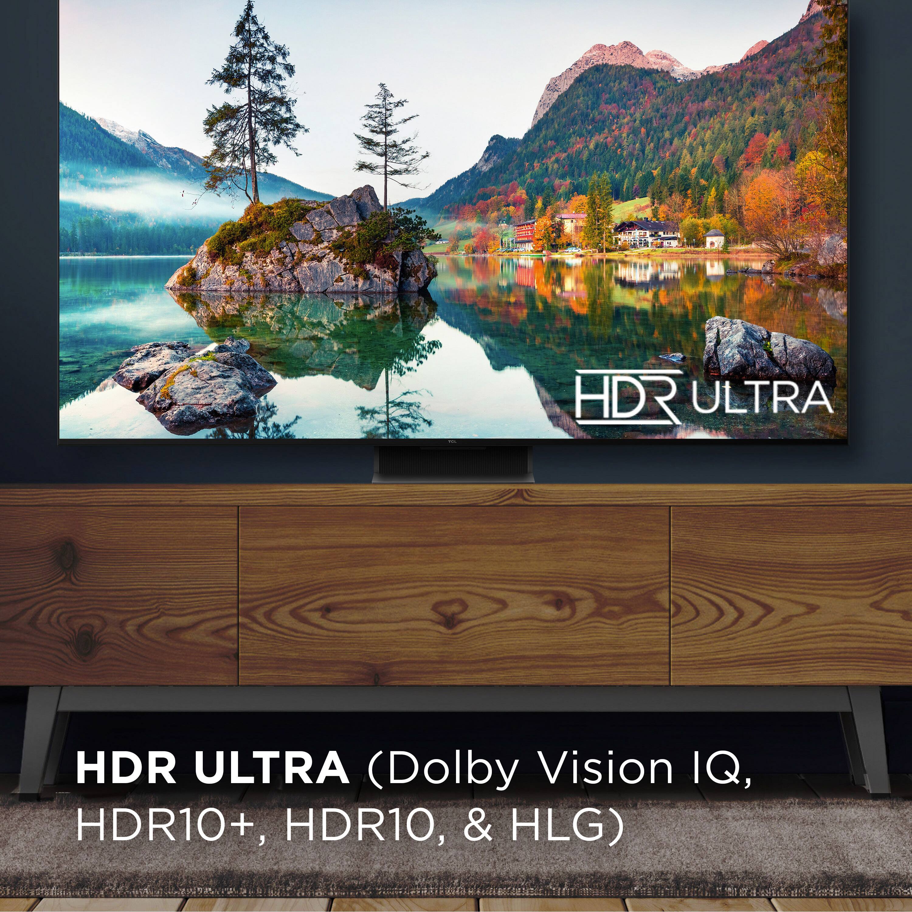 HDR ULTRA (Dolby Vision IQ, HDR10+, HDR10, & HLG)