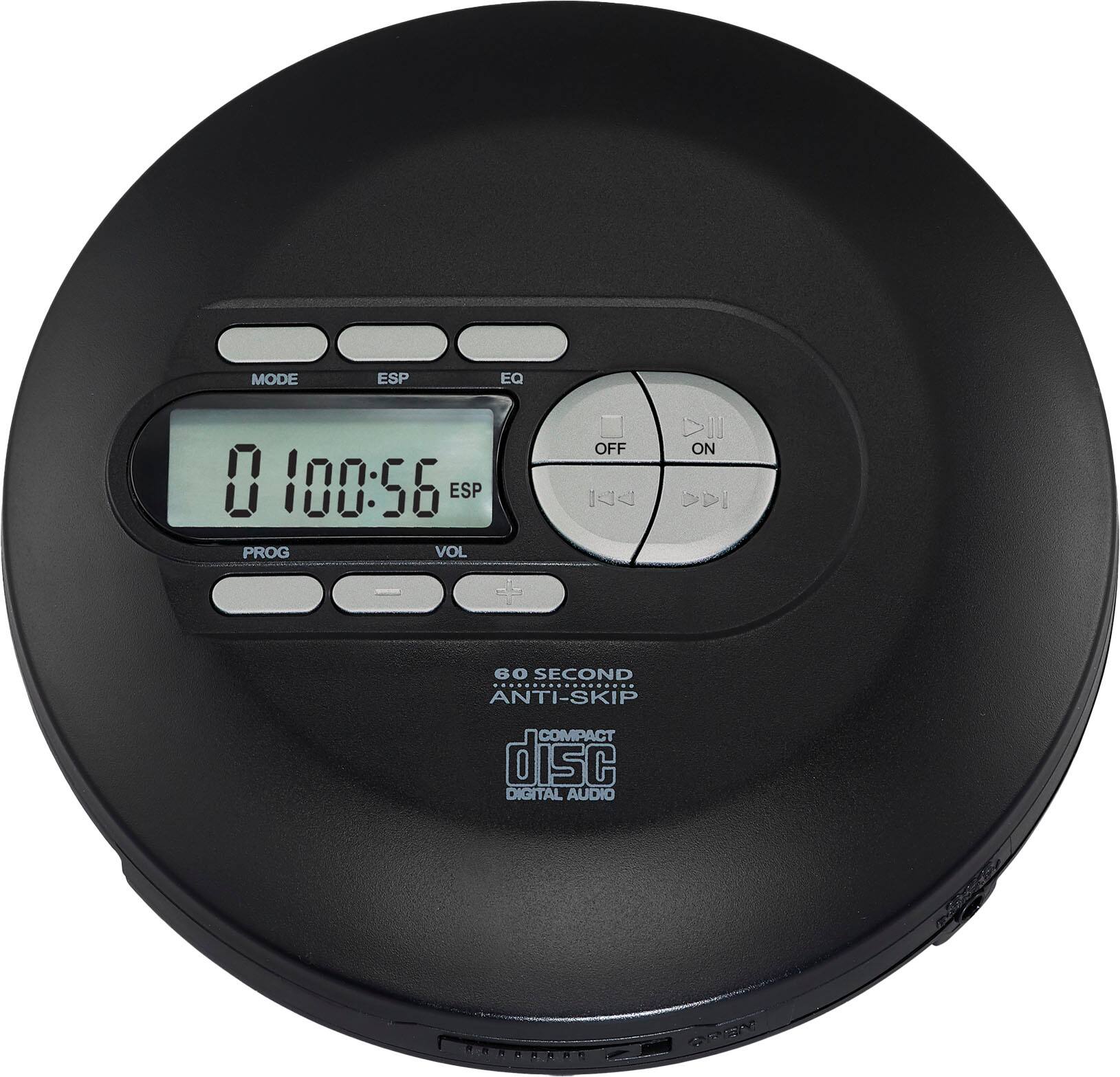 Angle. iLive - Portable CD Player - Black.