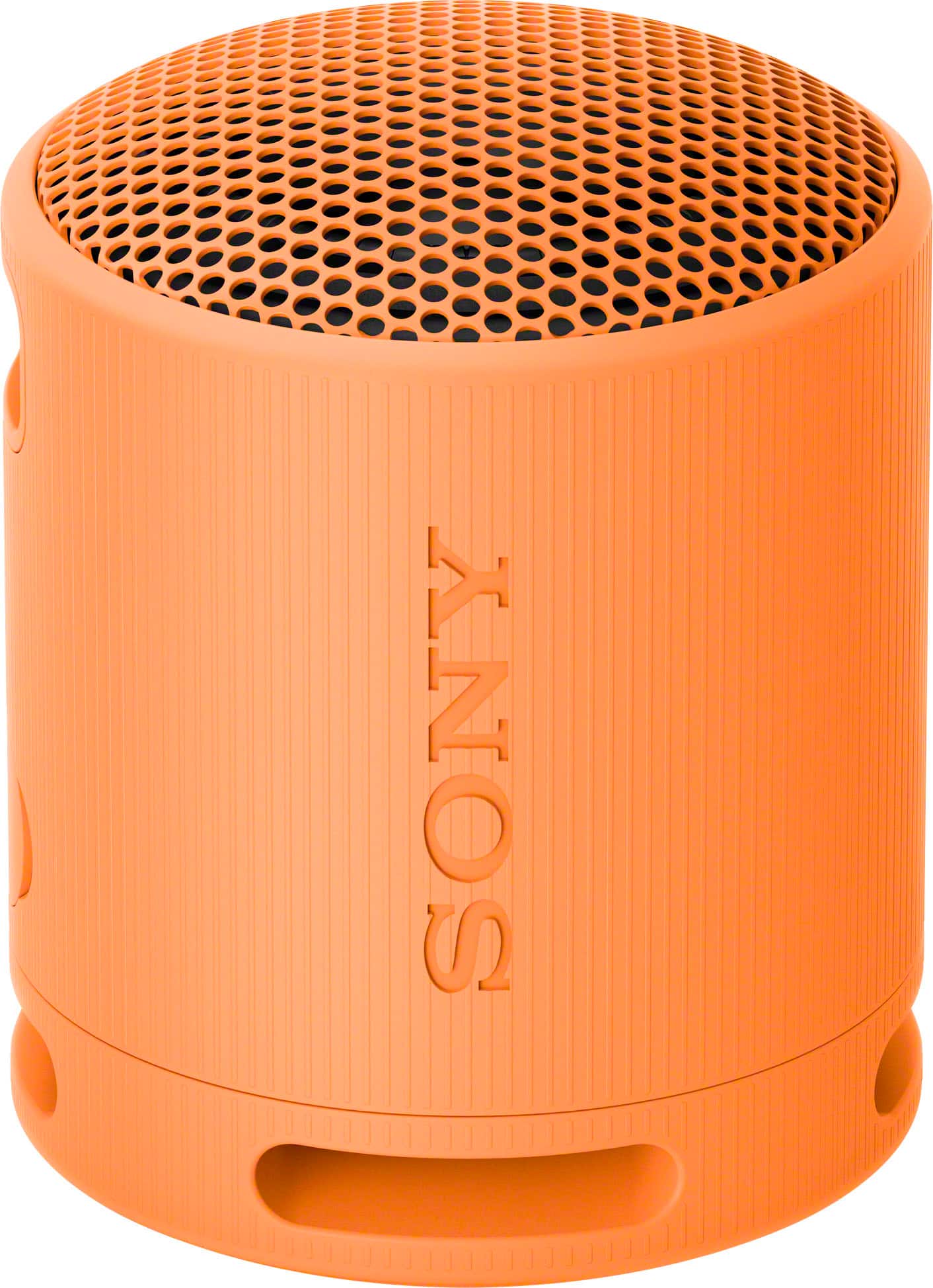 Angle. Sony - XB100 Compact Bluetooth Speaker - Orange.