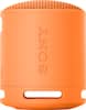 Front. Sony - XB100 Compact Bluetooth Speaker - Orange.