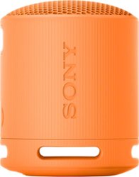 Sony - XB100 Compact Bluetooth Speaker - Orange - Front_Zoom