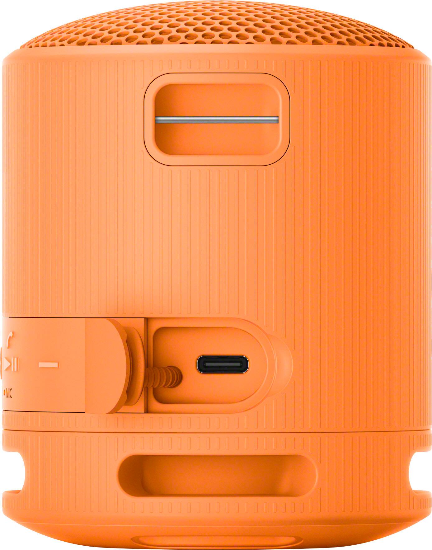 Alt View 11. Sony - XB100 Compact Bluetooth Speaker - Orange.