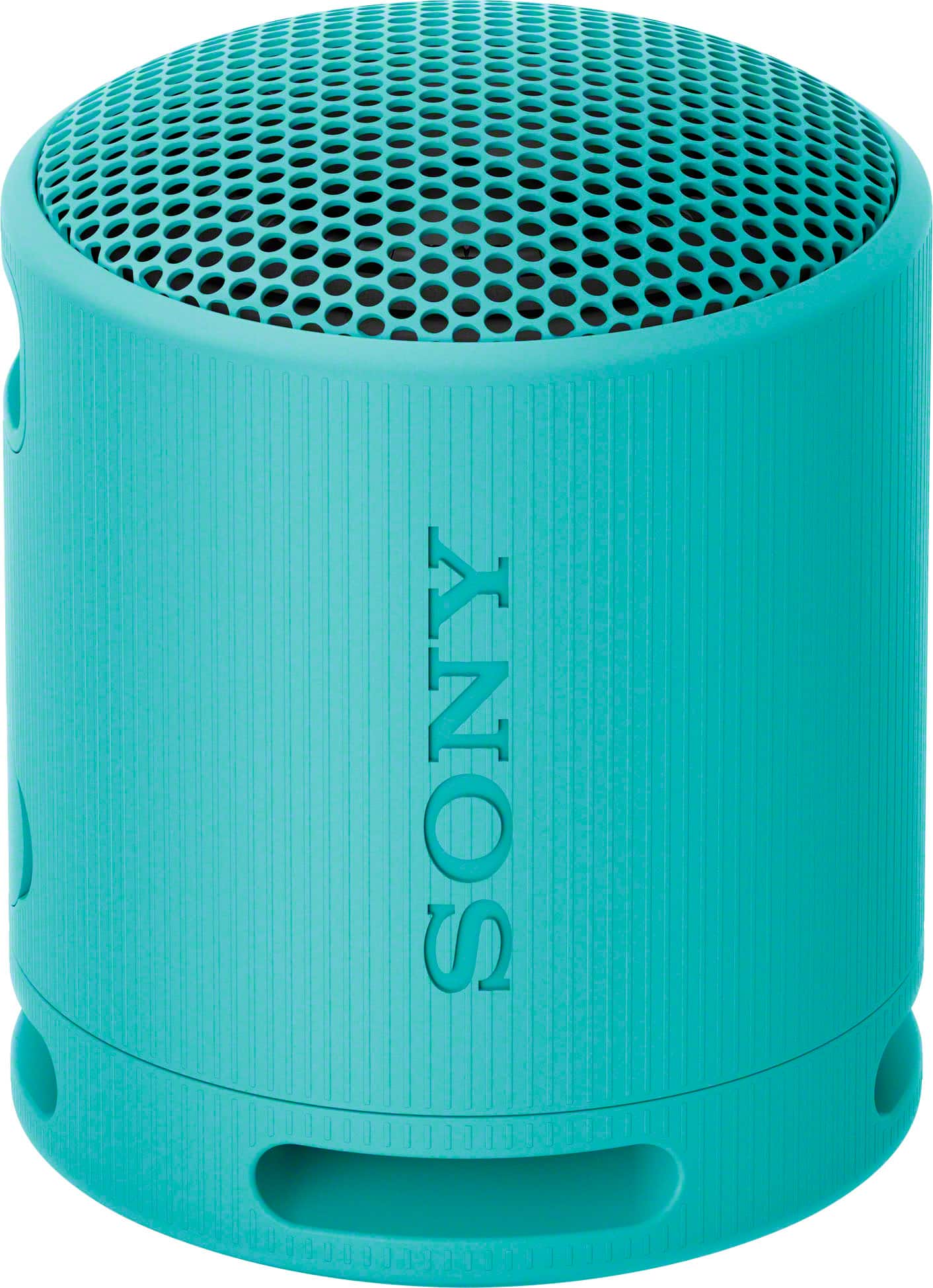 Angle. Sony - XB100 Compact Bluetooth Speaker - Blue.