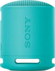 Front. Sony - XB100 Compact Bluetooth Speaker - Blue.