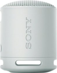 Sony - XB100 Compact Bluetooth Speaker - Light Gray - Front_Zoom