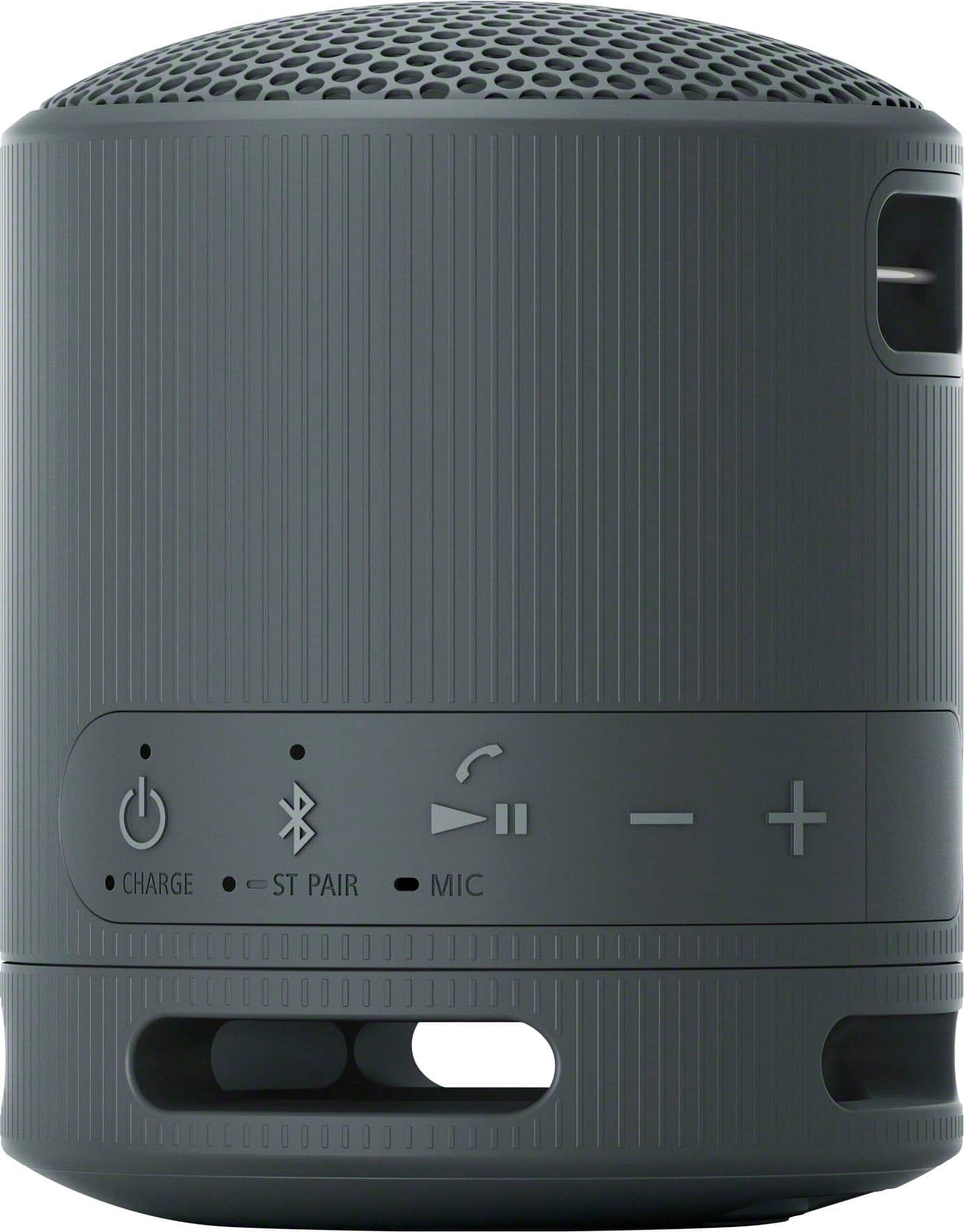 Left. Sony - XB100 Compact Bluetooth Speaker - Black.