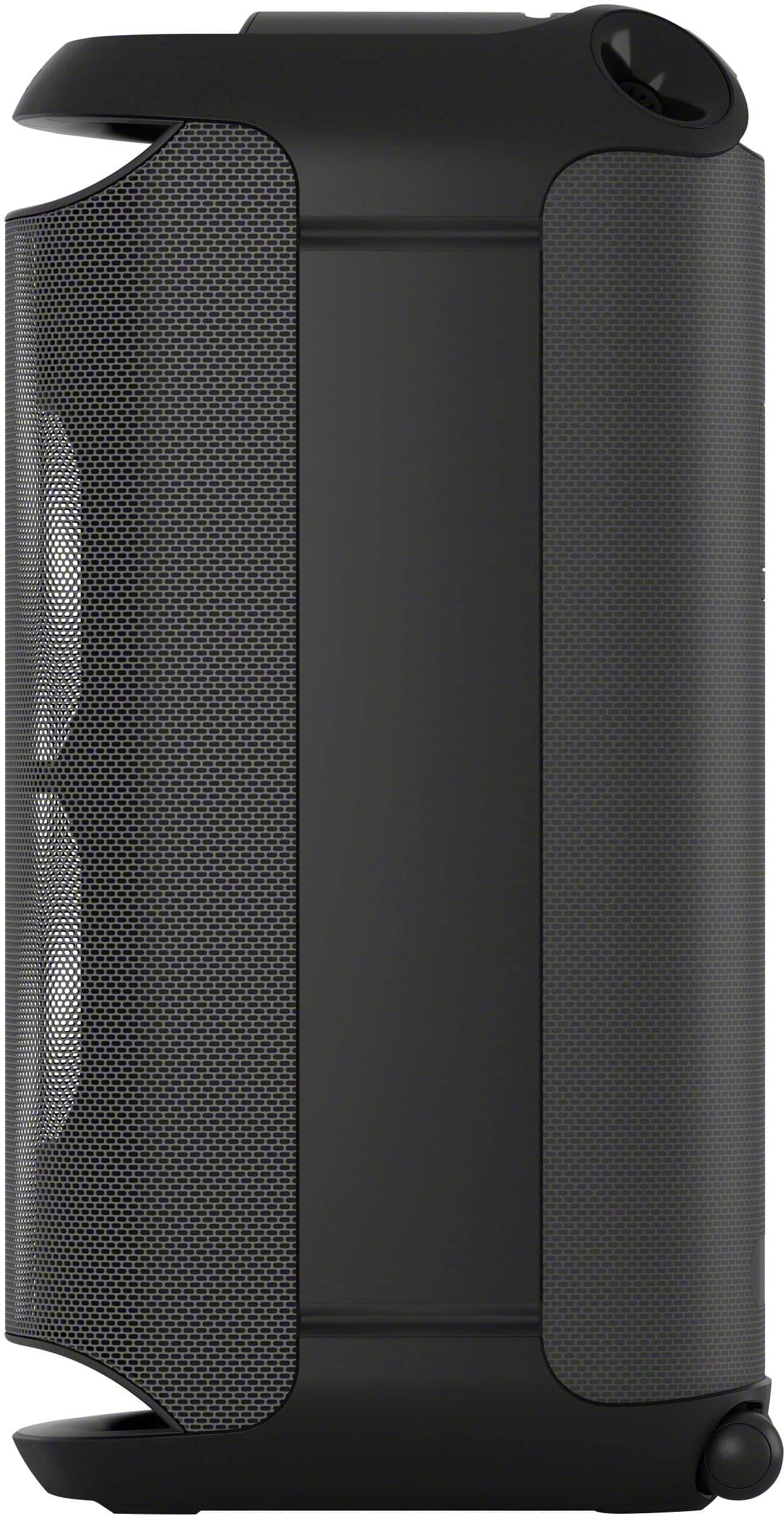 Left. Sony - Sony XV800 X-Series Bluetooth Portable Party Speaker - Black.