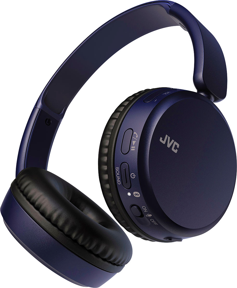 JVC Powerful Sound on Ear Wired Headphones - Blue