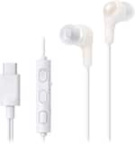 JVC - Gumy Connect Wired Headphones with USB-C Connector - White