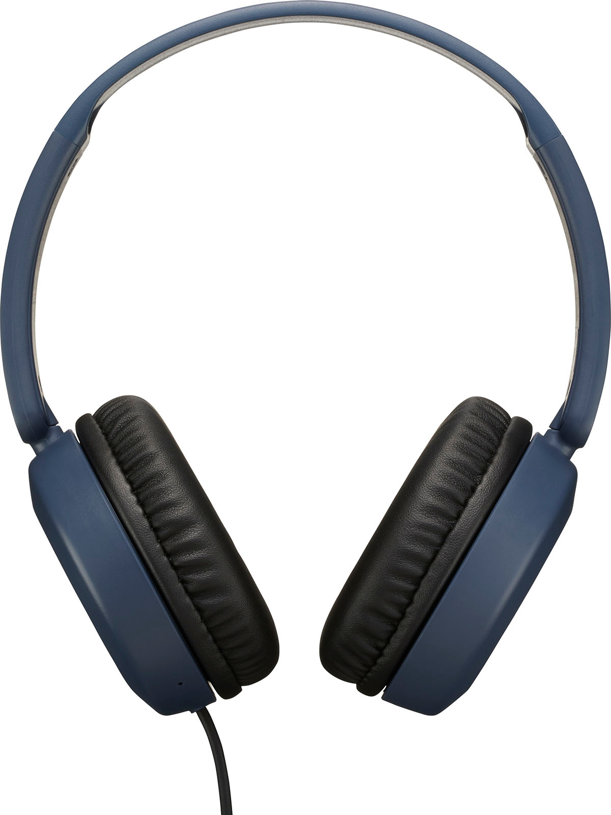 Left View: JVC - FLATS Over-the-Ear Headphones - Black