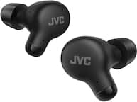 JVC Gumy Truly Wireless Earbuds Headphones, Bluetooth 5.0, Water  Resistance(IPX4), Long Battery Life (up to 15 Hours) - HAA7TB (Black), Small