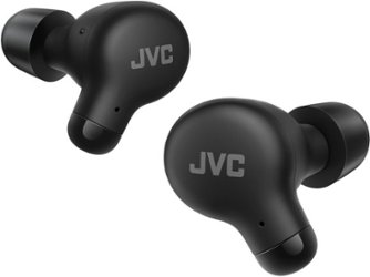 JVC - Marshmallow True Wireless Headphones - Black - Front_Zoom
