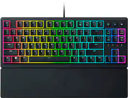 Razer - Ornata V3 Tenkeyless – Compact Low Profile Gaming Keyboard - Black