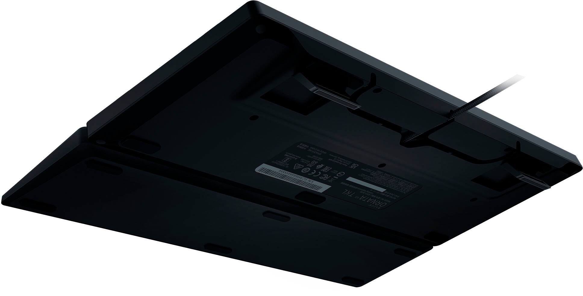 Alt View 12. Razer - Ornata V3 Tenkeyless – Compact Low Profile Gaming Keyboard - Black.