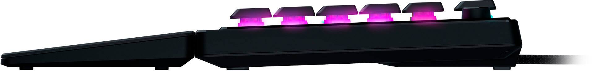 Alt View 13. Razer - Ornata V3 Tenkeyless – Compact Low Profile Gaming Keyboard - Black.