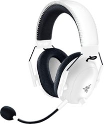 Razer - BlackShark V2 Pro (2023) Wireless THX Spatial Audio Esports Gaming Headset for PC, PS5, PS4, Switch - White - Front_Zoom