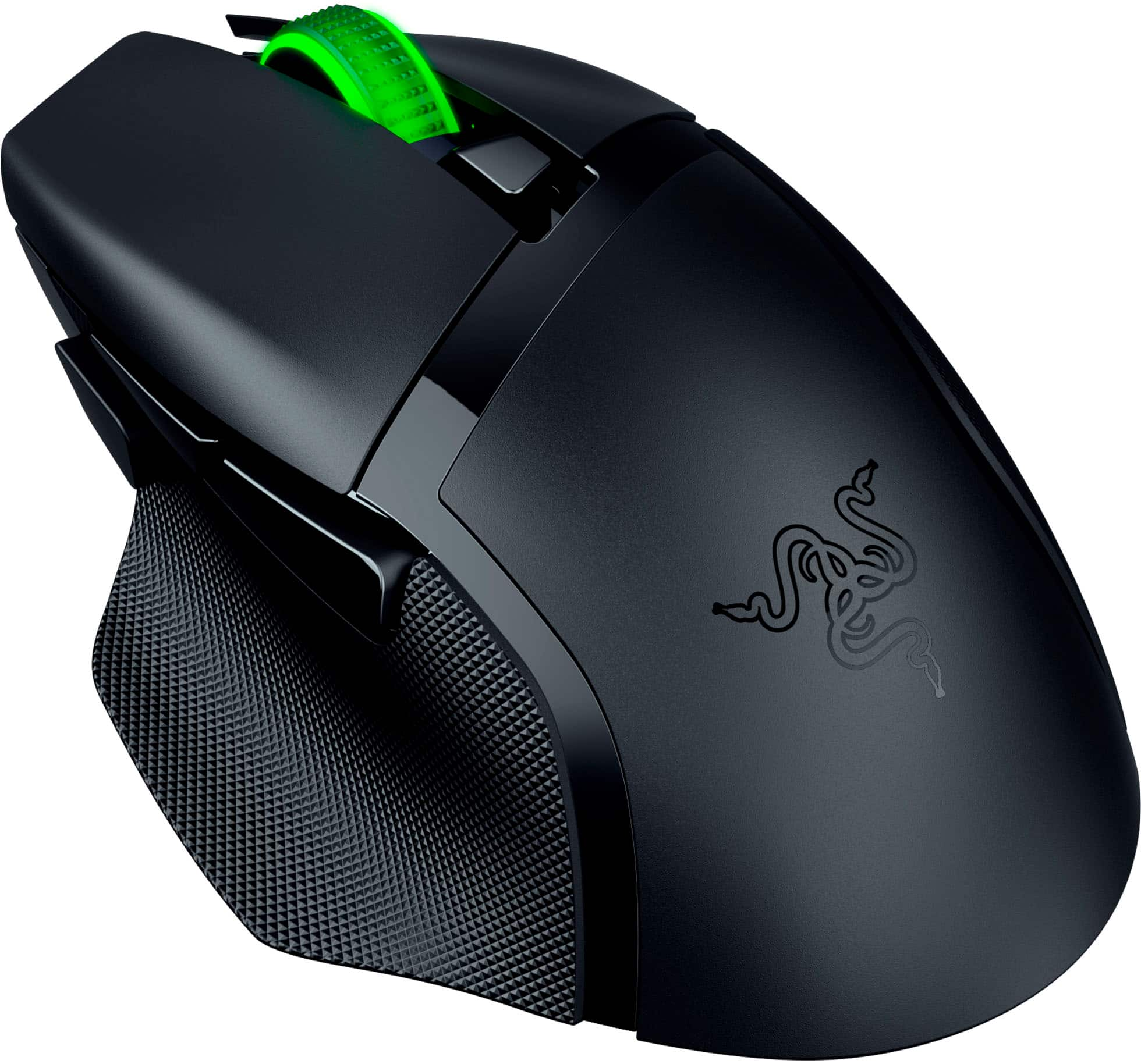 Razer Basilisk V3 X HyperSpeed Customizable Wireless Gaming Mouse:  Mechanical Switches Gen-2-5G Advanced 18K Optical Sensor - Chroma RGB - 9  Programmable Controls - 285 Hr Battery - Classic Black : :  Electronics