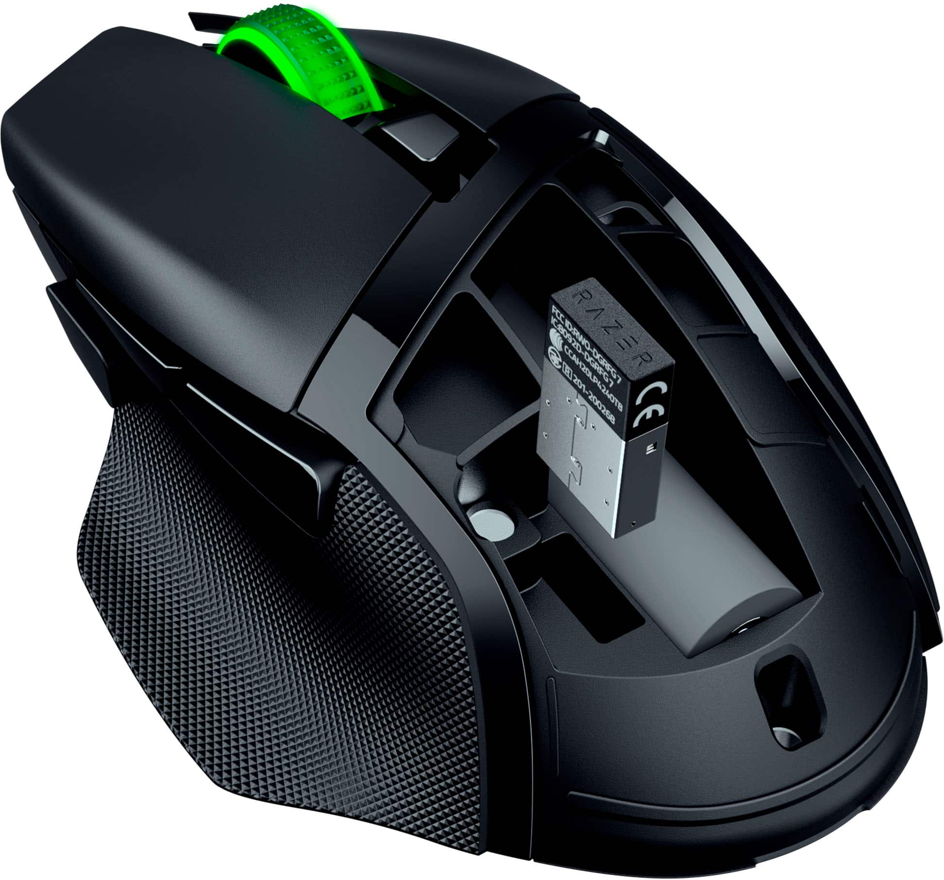 Razer Basilisk X HyperSpeed Wireless Gaming Mouse for PC, 6