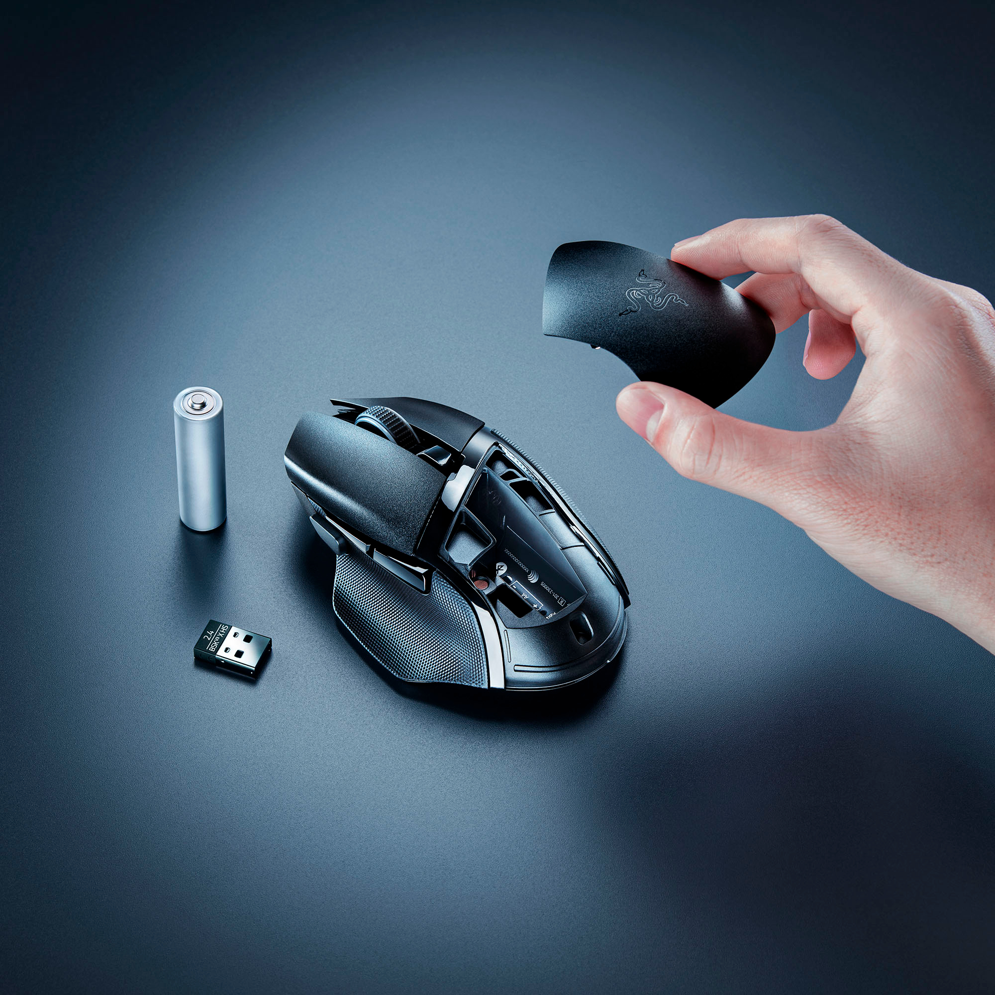 Razer Basilisk V3 X HyperSpeed Customizable Wireless Gaming Mouse Black  RZ01-04870100-R3U1 - Best Buy