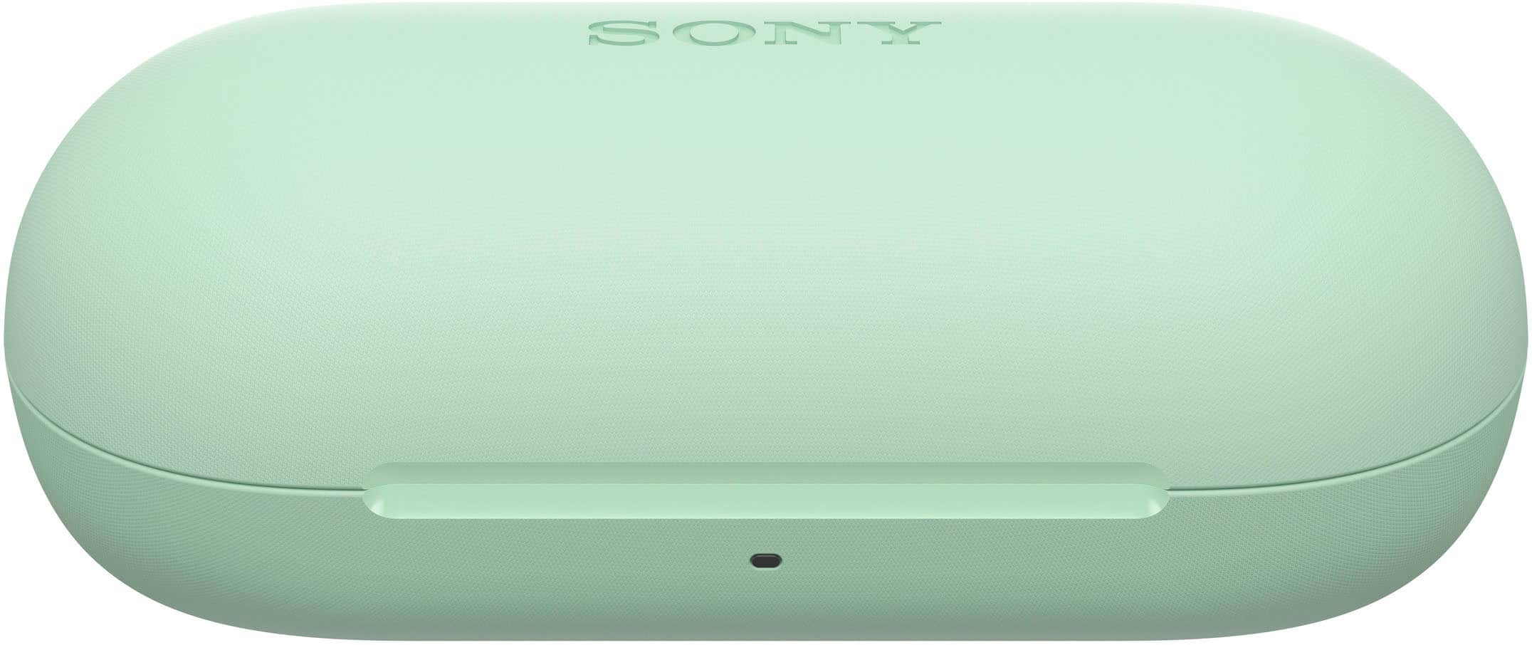 Alt View 13. Sony - WF-C700N Truly Wireless Noise Canceling In-Ear Headphones - Sage.