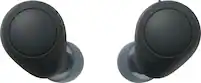 Sony - WF-C700N Truly Wireless Noise Canceling In-Ear Headphones - Black - Front_Zoom