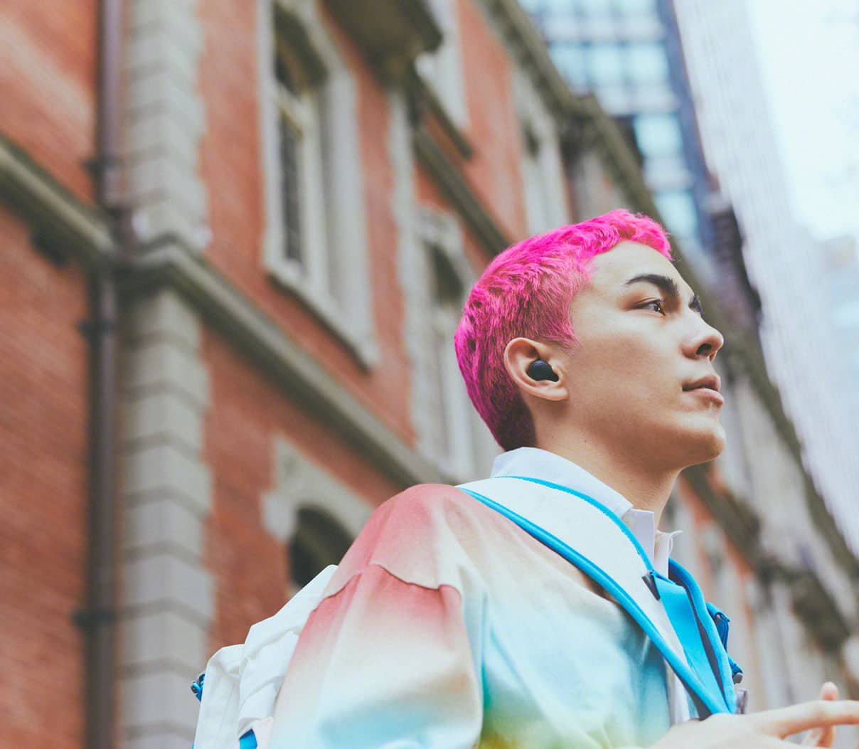 Alt View 15. Sony - WF-C700N Truly Wireless Noise Canceling In-Ear Headphones - Black.