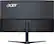 Back. Acer - Nitro XZ320Q P3bmiiphx 31.5” LED Curved FHD FreeSync Premium Monitor - Black.