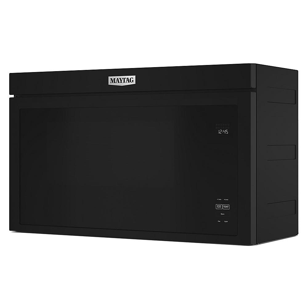 Alt View 17. Maytag - 1.1 Cu. Ft. Over-the-Range Microwave with Flush Built-in Design - Black.