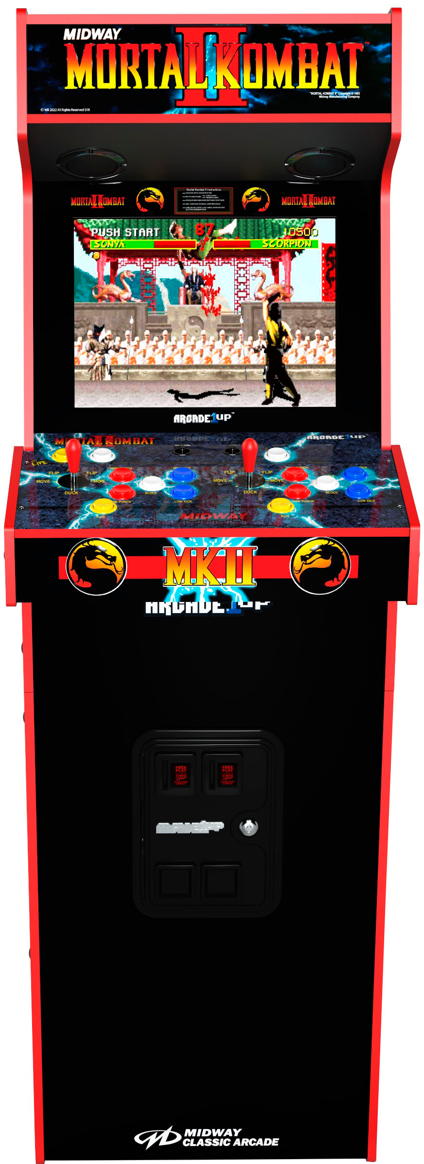 Defender Arcade 1Up - Midway Legacy Edition - Art Kit - ARCADE1UP
