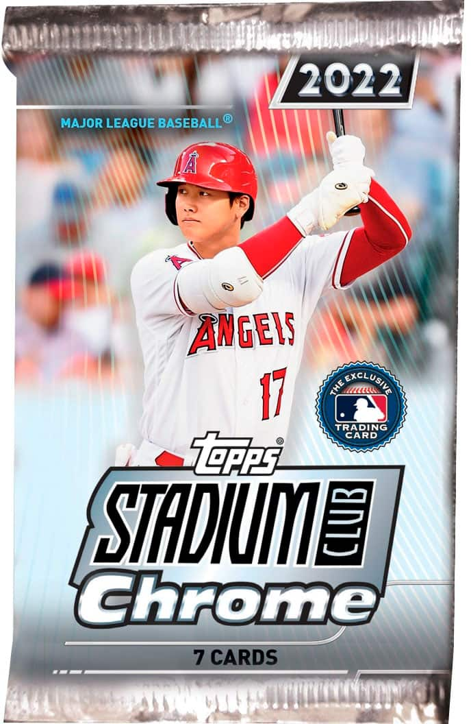 2022 Topps Chrome MLB Baseball Hobby Box SALE!