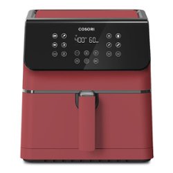 COSORI Pro II 5.8-Quart Smart Air Fryer - Red - Angle_Zoom
