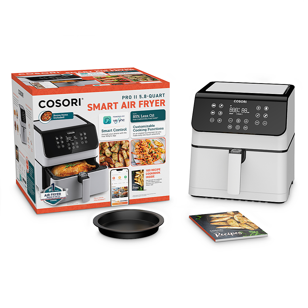 COSORI Air Fryer Pro LE 5-Qt Airfryer, Quick and Easy Meals, UP to 450℉